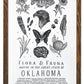 Oklahoma Field Guide Letterpress Print