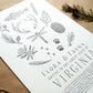 Virginia Field Guide Print